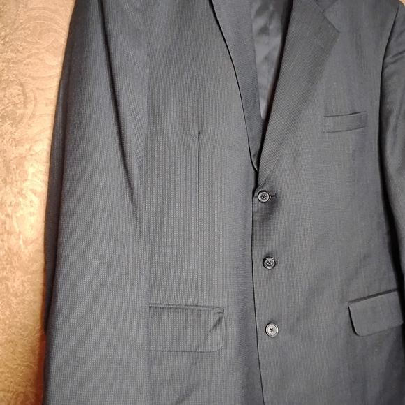 Elegant Men's Dark Blazer - Picture 4 of 16